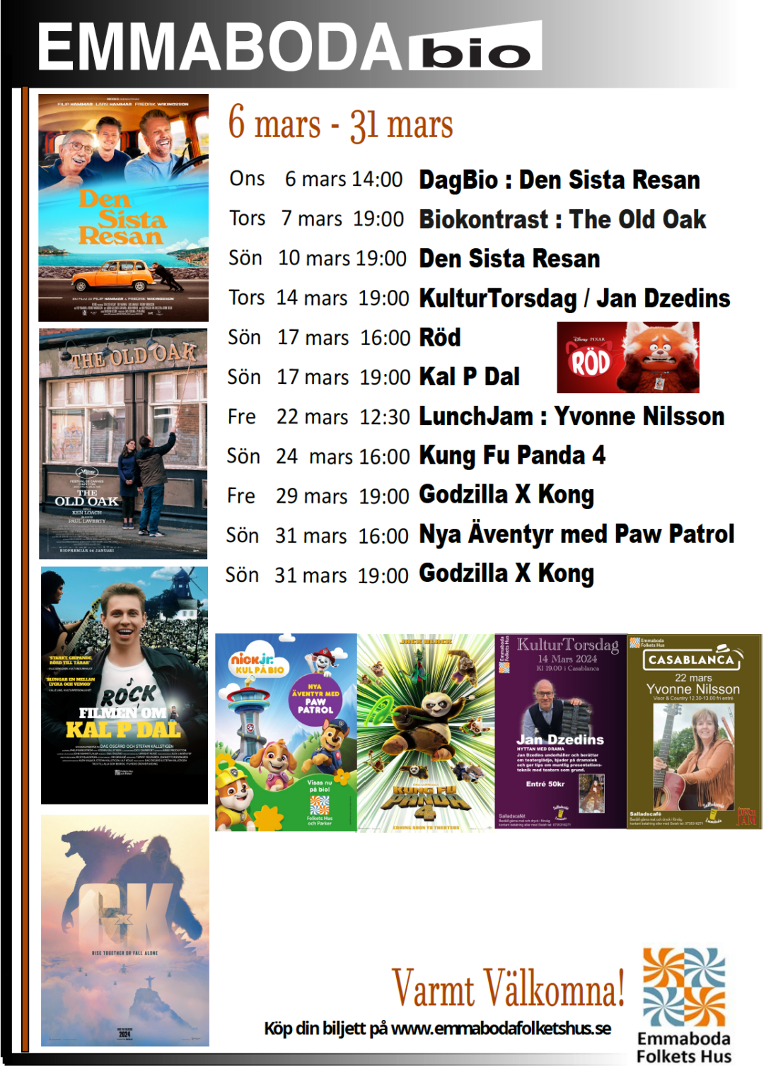 Bioprogram Emmaboda Folkets Hus